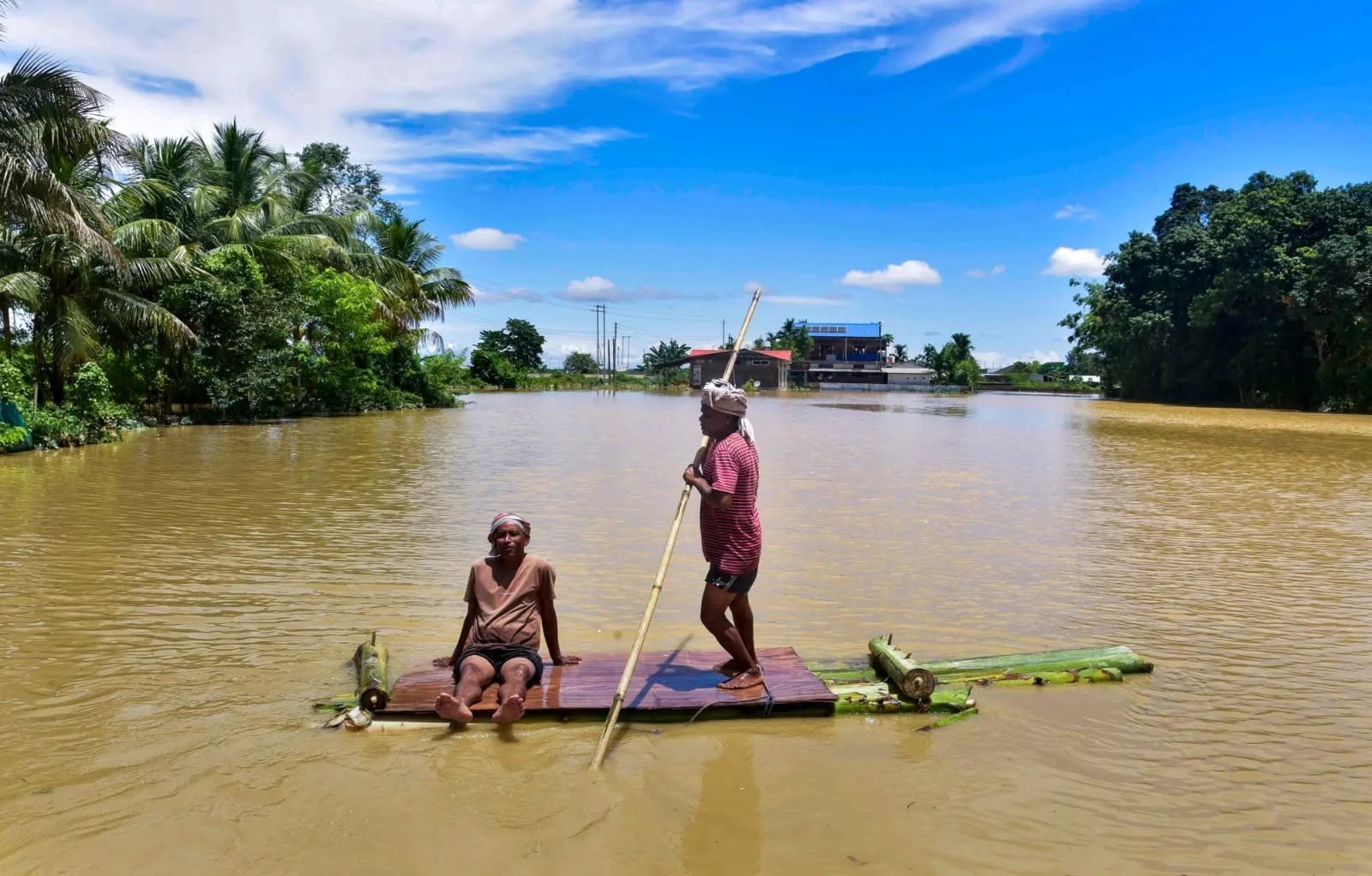 Assam Under Water: 21 Dead, Over 5.64 Lakh Affected Across 16 Districts
