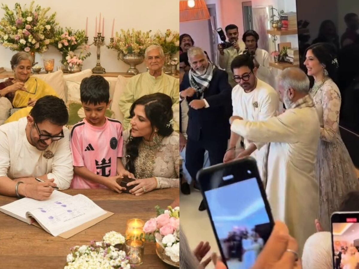 Amir Khan’s Third Wedding : Ex-Wives and Salman Khan, Shah Rukh Khan Miss the Ceremony