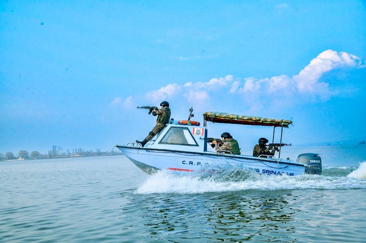 LG Sinha Extends Greetings to CRPF Personnel on Raising Day, Lauds Their Courage and Sacrifice