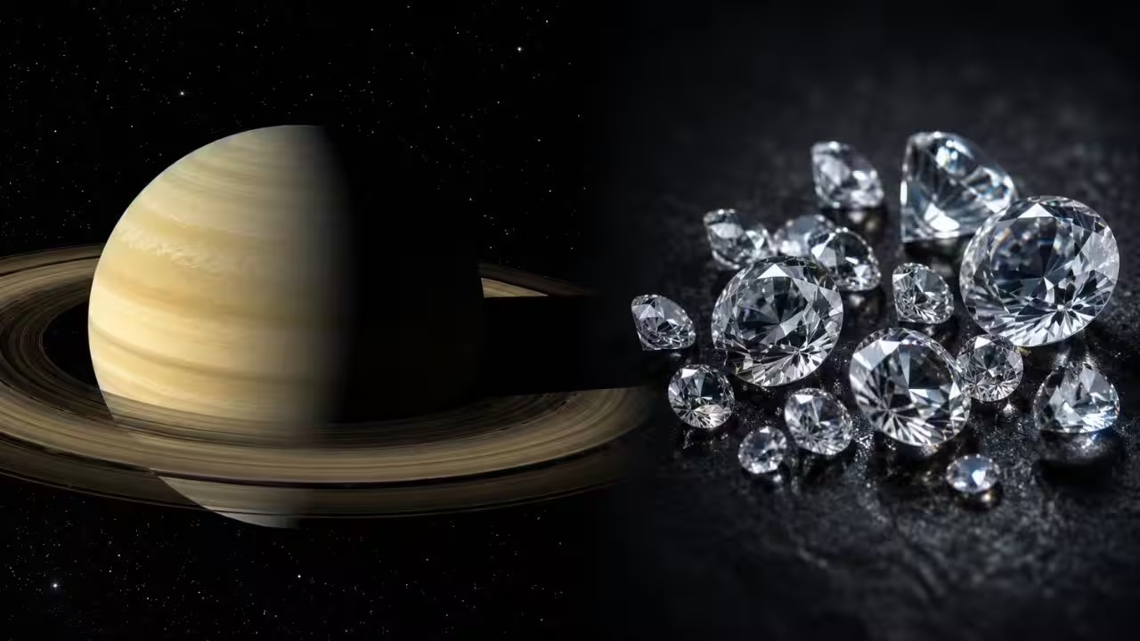 Diamond Rain on Saturn! The Giant Planet May Be Creating Thousands of Tonnes of Diamonds Annually