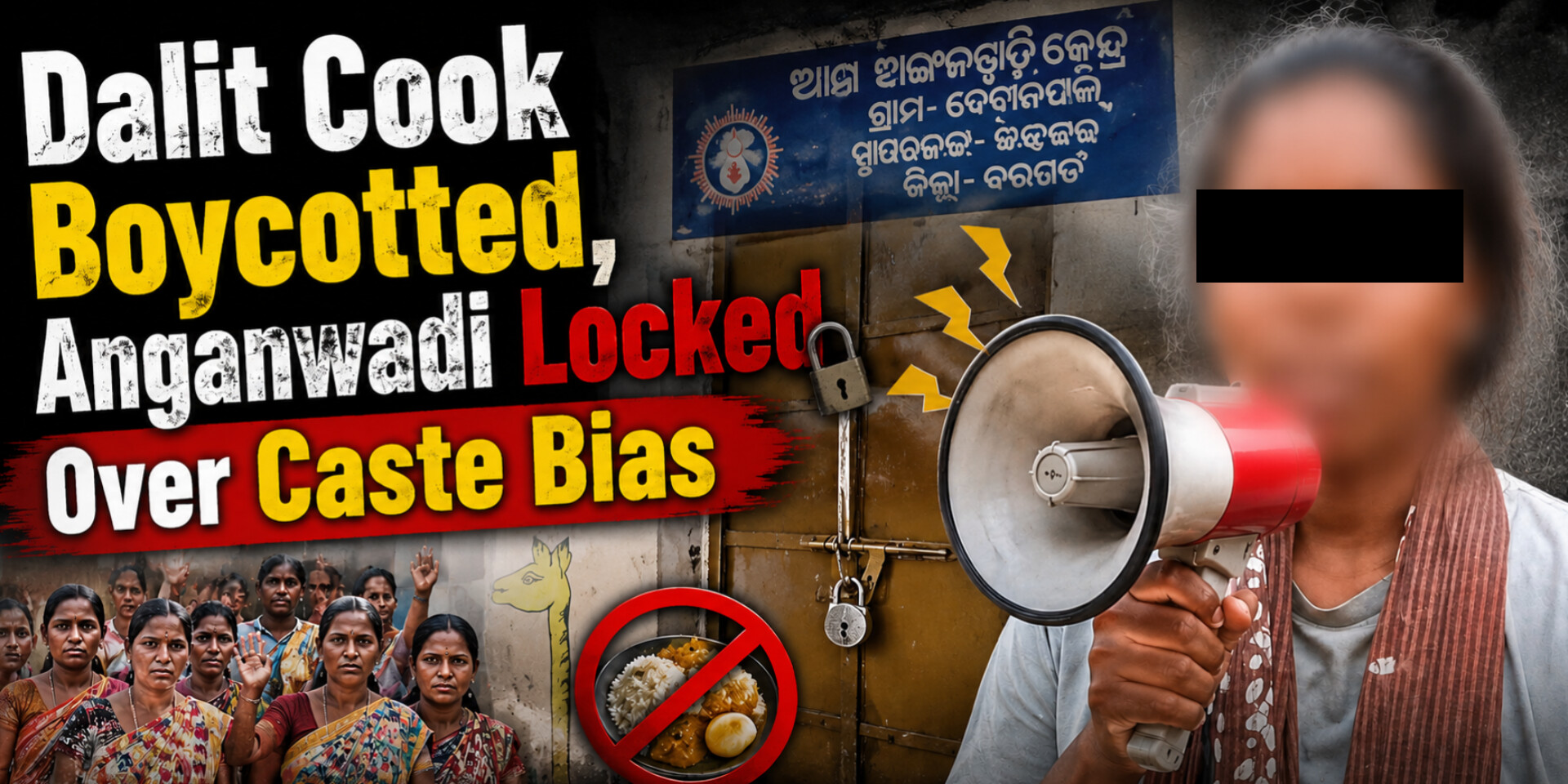 Caste Bias Alleged Again in Odisha: Villagers Boycott Food Cooked by Dalit Anganwadi Worker, Centre Locked