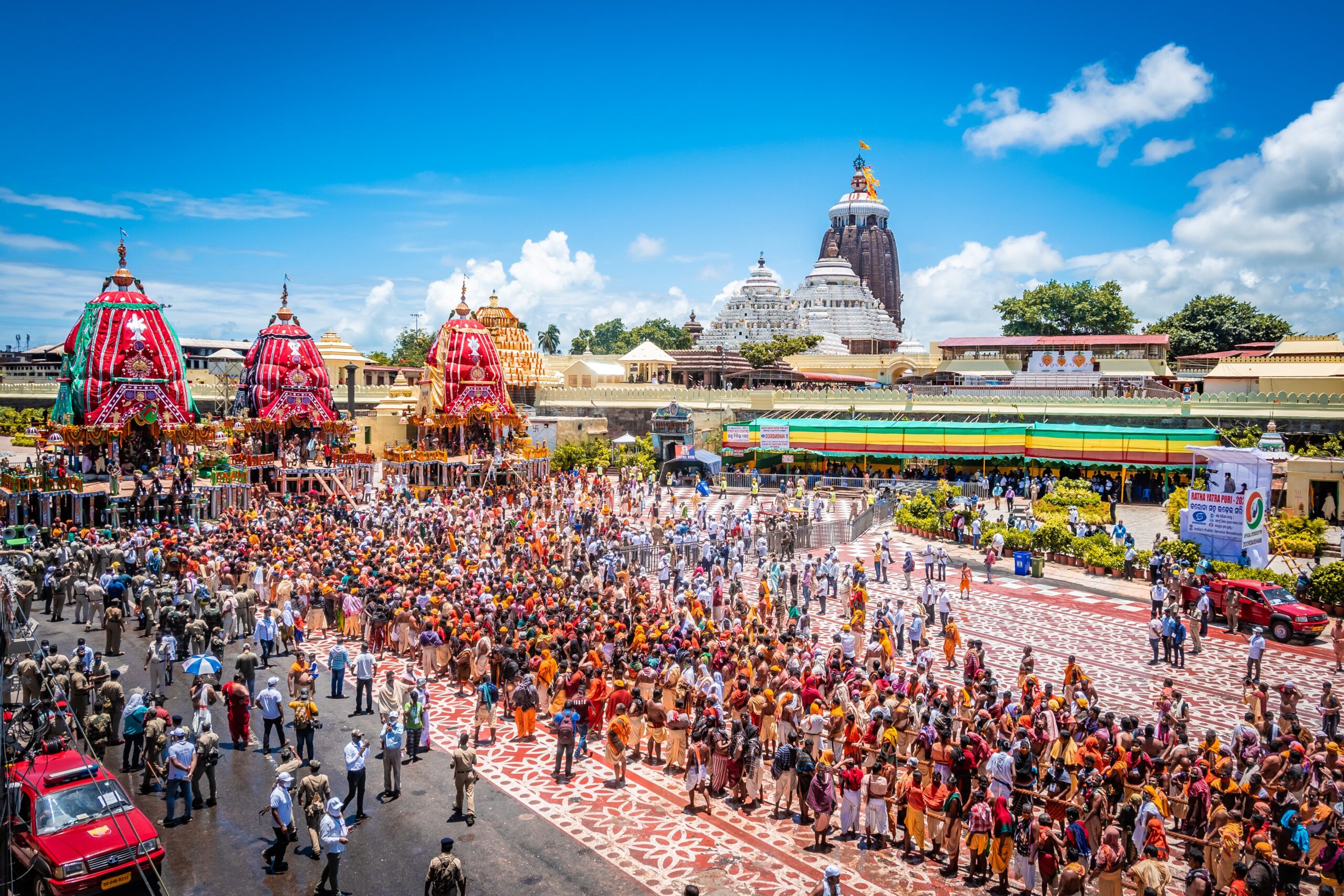 12,000 Cops, Drones & Sea Patrols: Odisha Unveils Massive Security Plan for Puri Rath Yatra