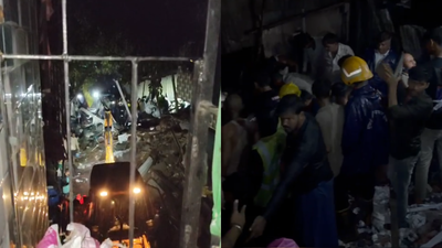 Mumbai Chawl Tragedy: 6 Dead, Several Feared Trapped After Three-Storey Building Collapses in Mankhurd