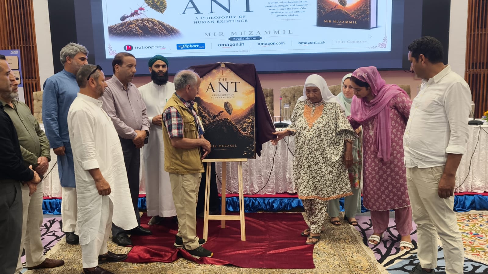 ‘The ANT : A Philosophy of Human Existence’ Launched at SKICC Srinagar