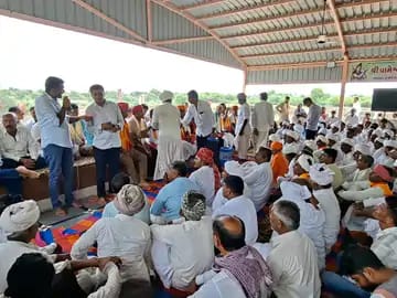 A walk was held in Vav Tharad to address the issues of farmers’ interests, Geniben made a big statement about the change of power, Thakarshi Rabari announced the OBC movement