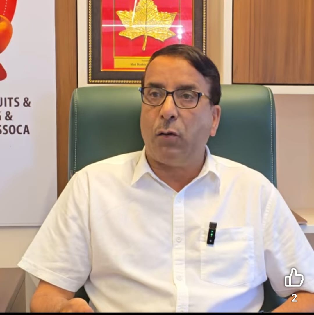 President JKPICCA Urges Scientific Apple Harvesting, Crop Insurance, Smooth NH-44 Traffic Movement