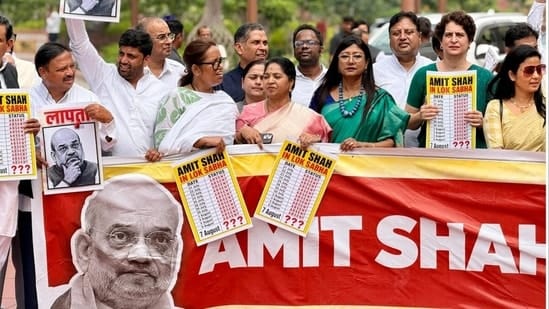Shah will respond in Parliament on Delhi protests : Opposition firm on demand for statement