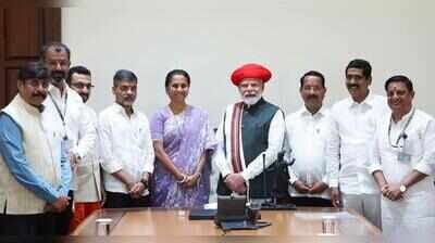 NCP MPs meet PM Modi : Maharashtra development discussed, but suspense over Delimitation Bill