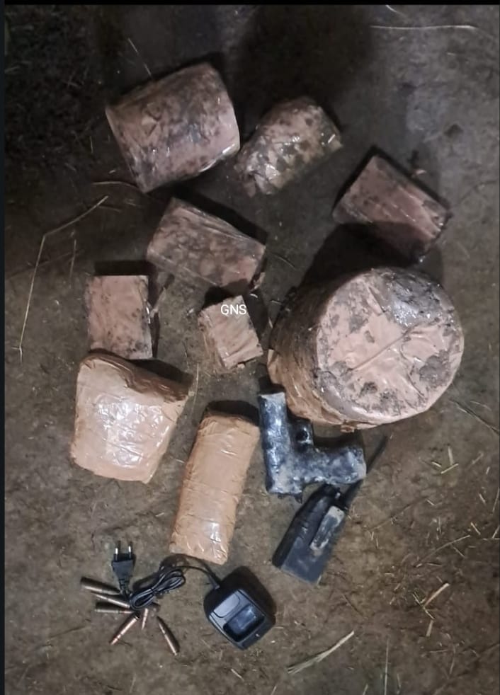 Six IEDs, Ammunition Recovered After Terror Hideout Busted in Poonch