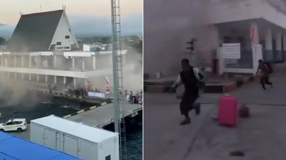 Indonesia Rocked by Powerful 7.7 Earthquake : Buildings Collapse, At Least 40 Killed