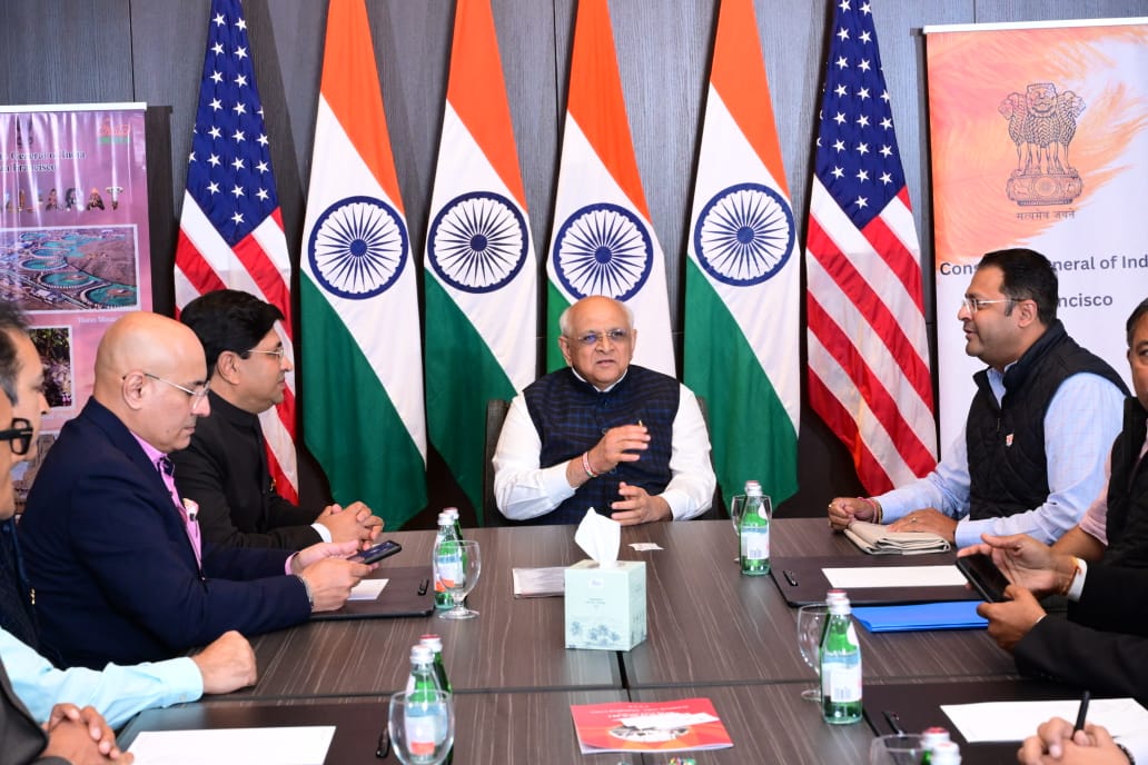 Chief Minister Bhupendra Patel US Tour : Roundtable and one-to-one meetings with leaders of Semiconductor,AI ,Education Tech, Health Tech,Gaming and Deep Tech sectors