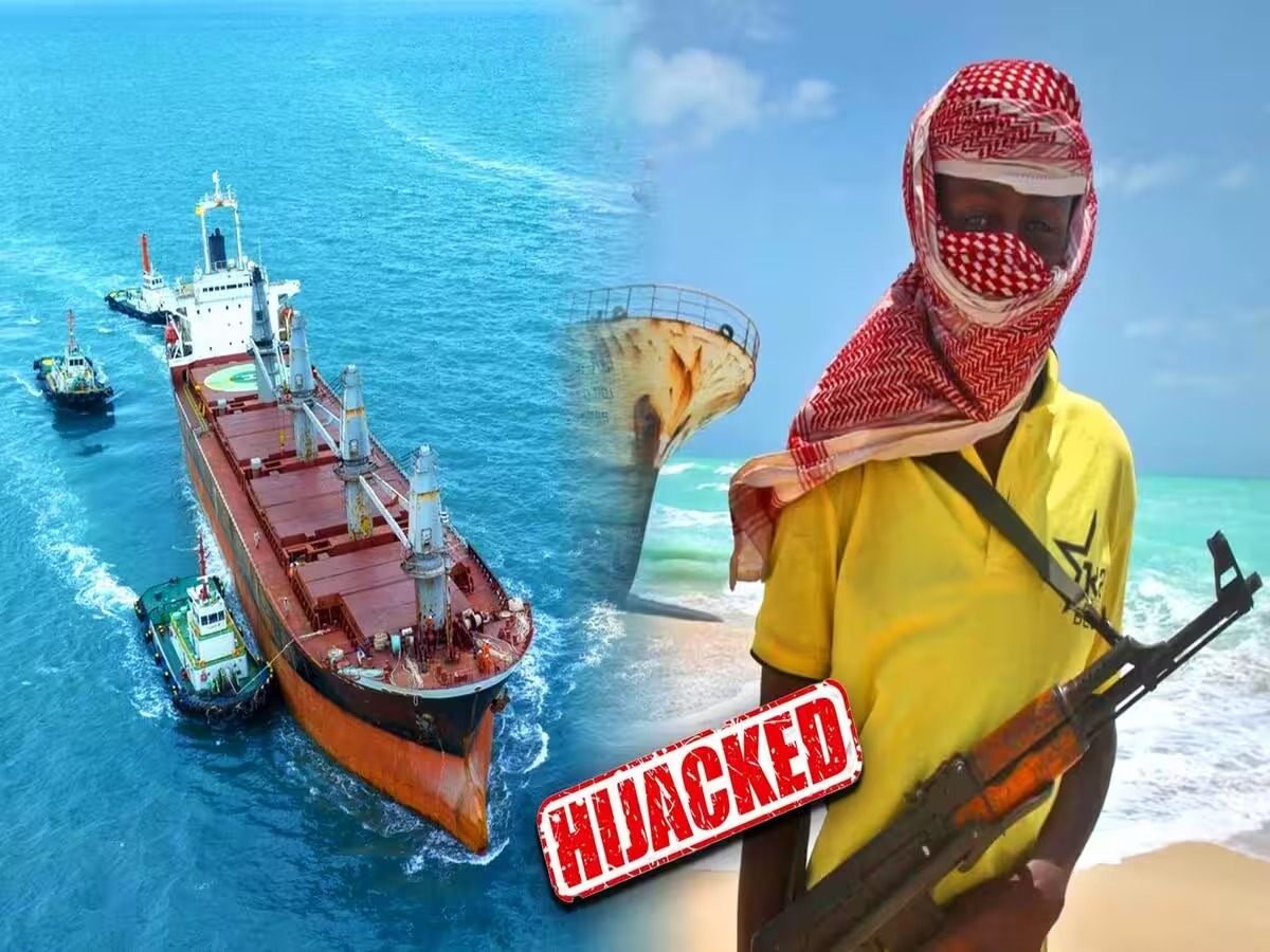 Pirate Terror at Sea: Two Commercial Ships Hijacked, 22 Indians Among Crew; Maritime Security Concerns Rise