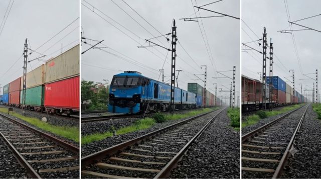 JNPA’s Double-Stack Leap : First Long-Haul Container Train Flagged Off