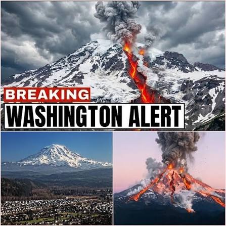 America’s Next Natural Disaster ? Mount Rainier’s Deadly Lahar Threat Could Strike in Minutes