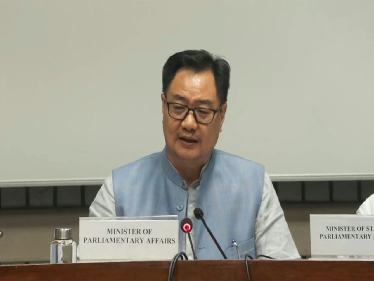 Rijiju hints at special Parliament session; focus shifts to delimitation bill; stir within the opposition