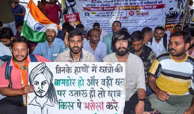 All three members of the Jharkhand Public Service Commission (JPSC) have resigned amid mounting protests over alleged irregularities in government recruitment examinations