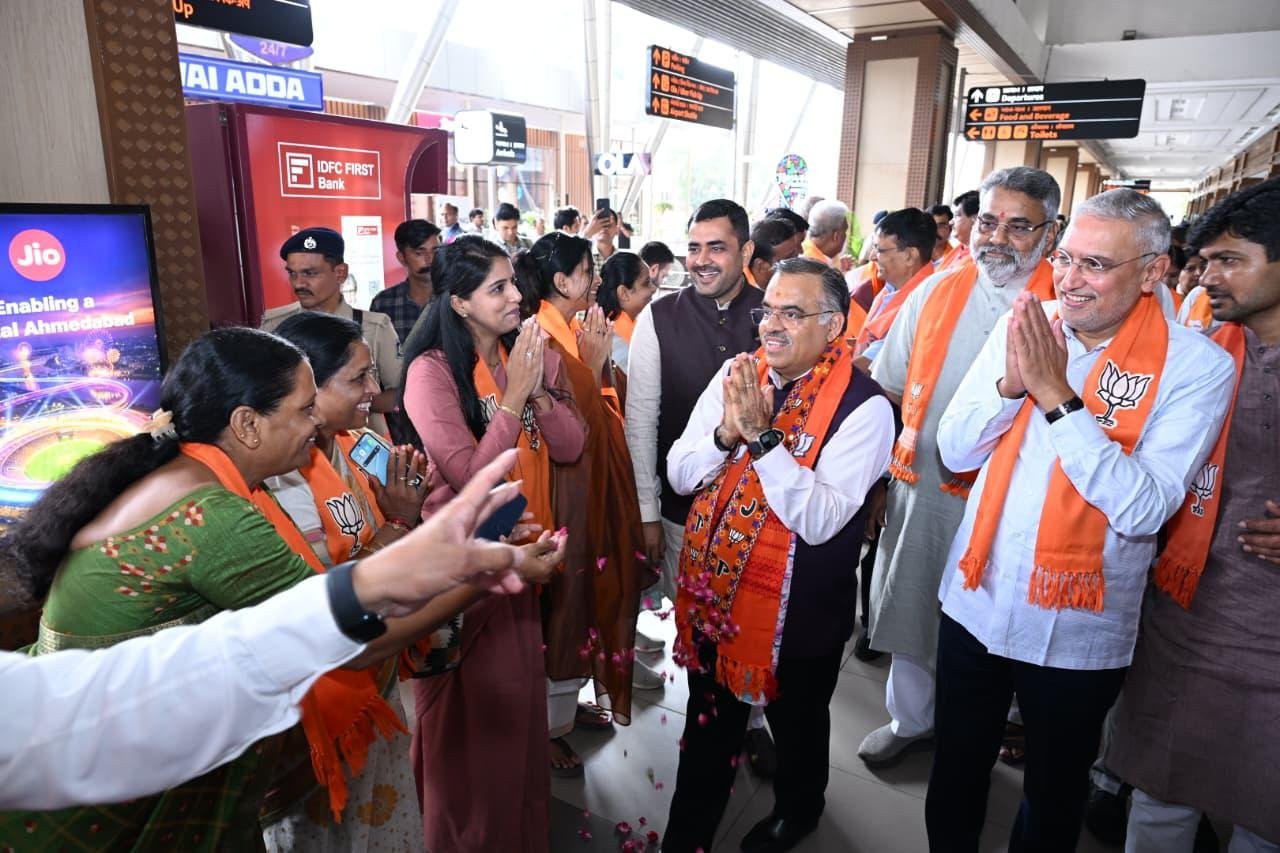 Gujarat BJP in action mode before elections