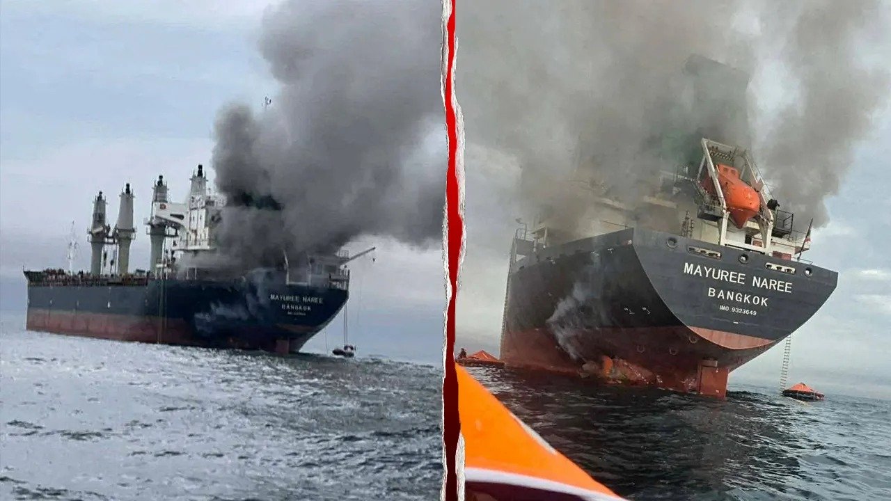 Fresh Attack in Strait of Hormuz: Ship Hit by Unknown Missile, Investigation Underway