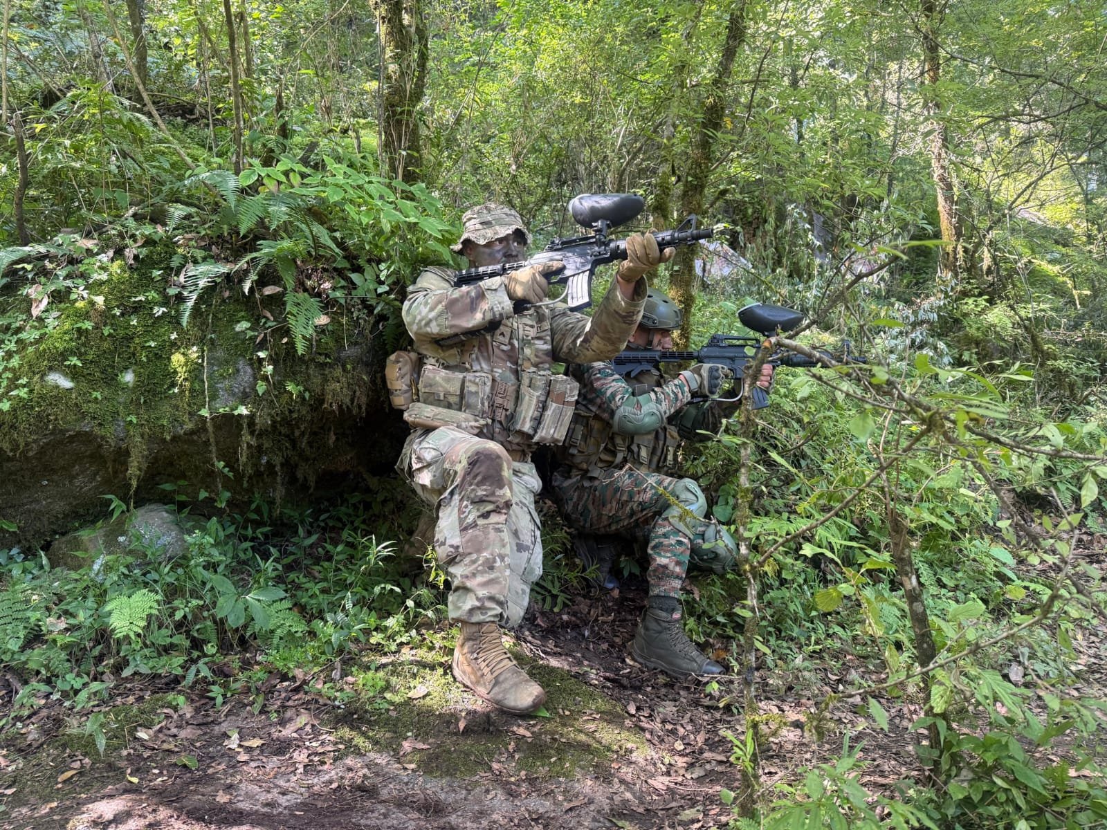 India-US Troops Conduct Jungle Warfare Indoor Firing and Rappelling Drills During Yudh Abhyas 2026
