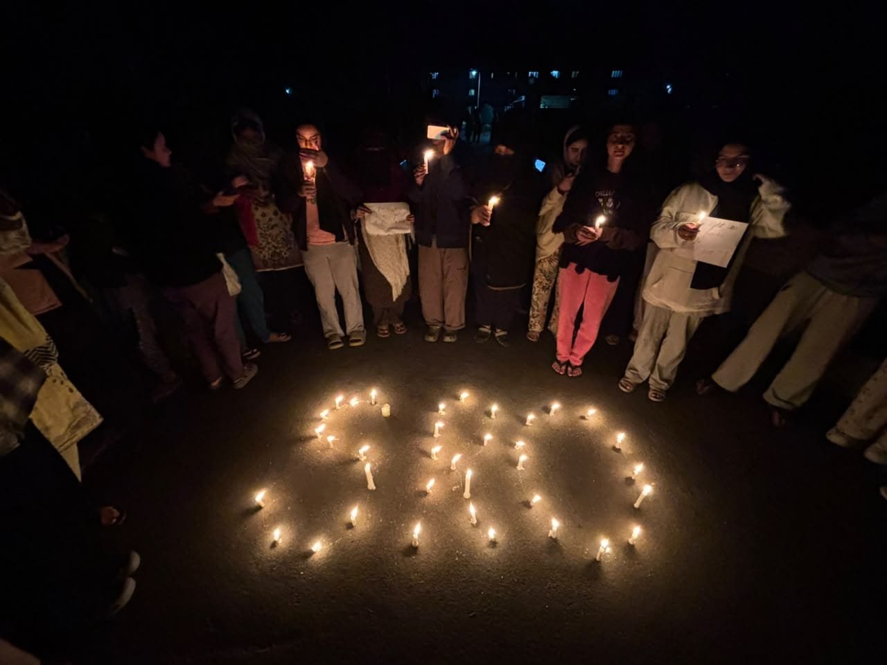 Jammu Kashmir | Agri Graduates Hold Candlelight Protest Over Recruitment