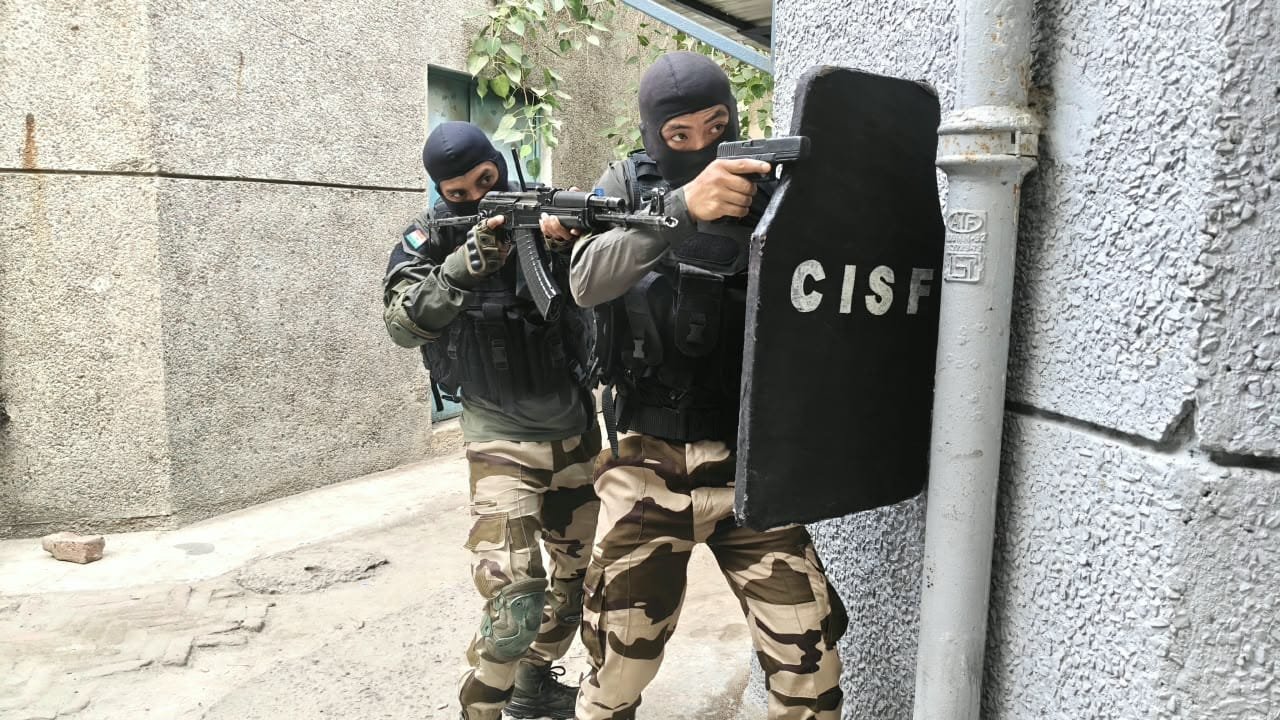 Joint Counter Terrorist Mock Exercise Held at Delhi Airport