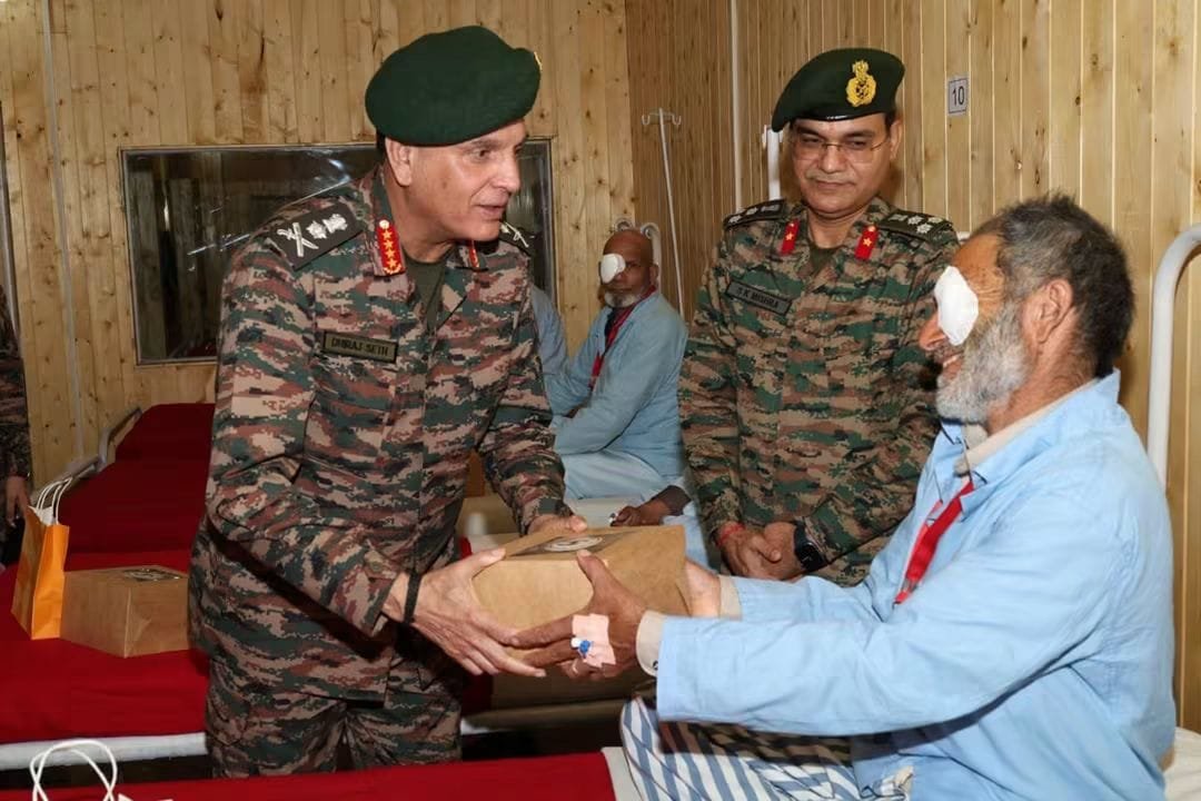 Mega Army Medical Camp in Tangdhar Provides Cataract Surgery to 130 Patients