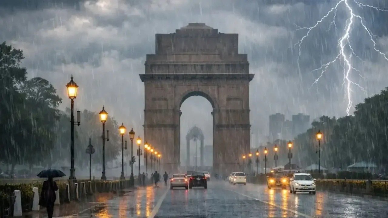 Big Weather Alert : Delhi-NCR to Witness Rain, Thunderstorms & Gusty Winds