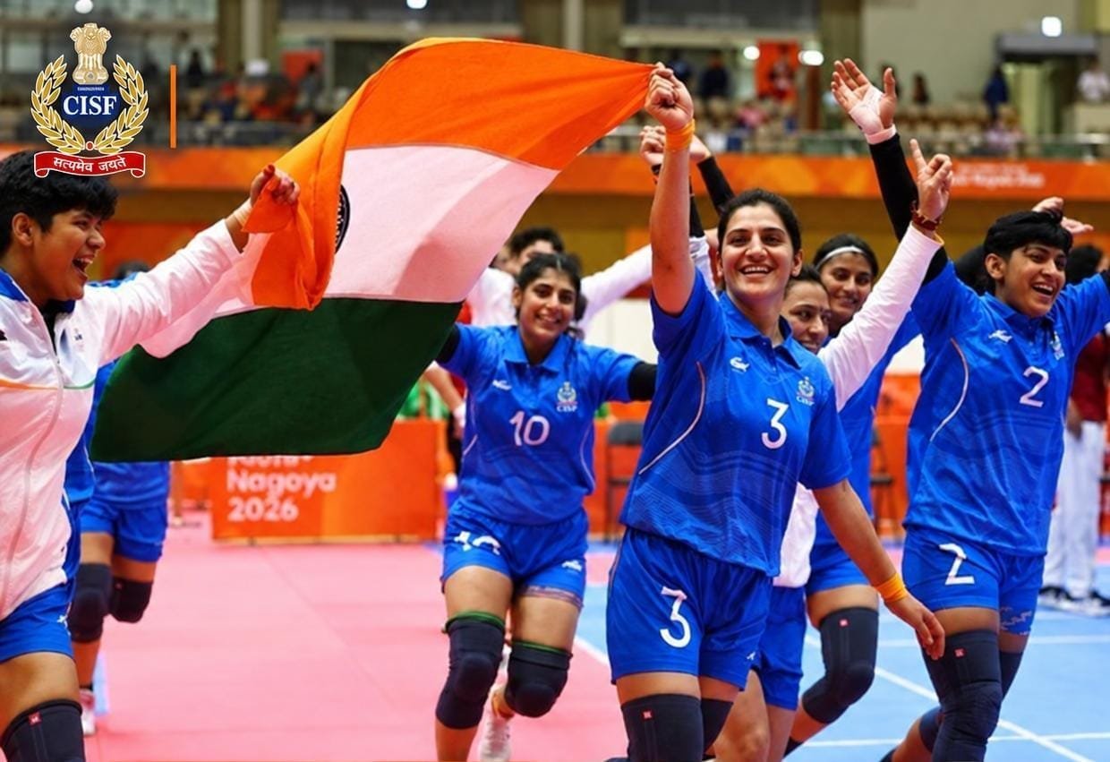 CISF’s Ritu Sheoran Helps India Win Women’s Kabaddi Gold at Asian Games
